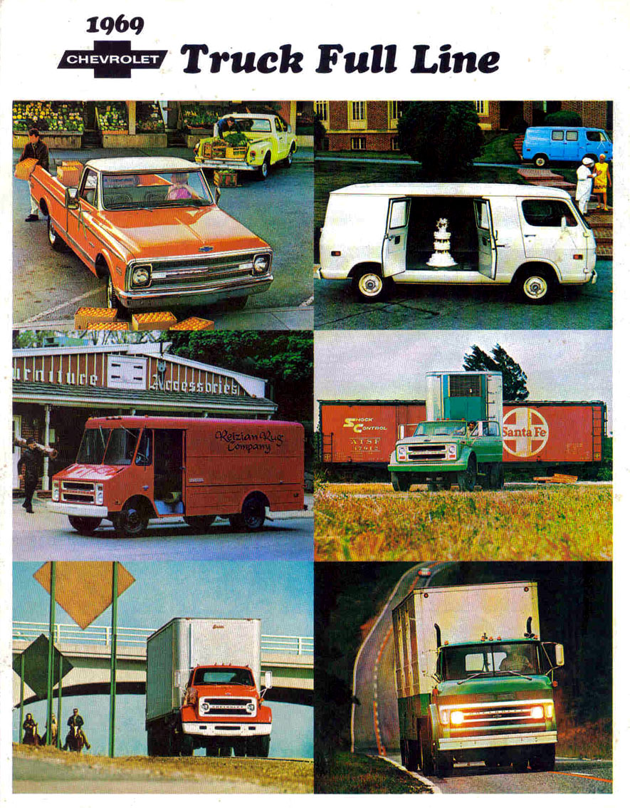 1969 Chevrolet Truck Full Line Brochure